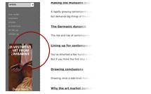 left vertical scraper - advertise with modern edition