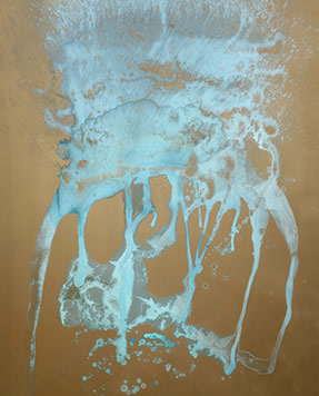 contemporary art, unusual mediums; Gavin Turk